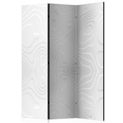 Biombo Room divider - White waves I