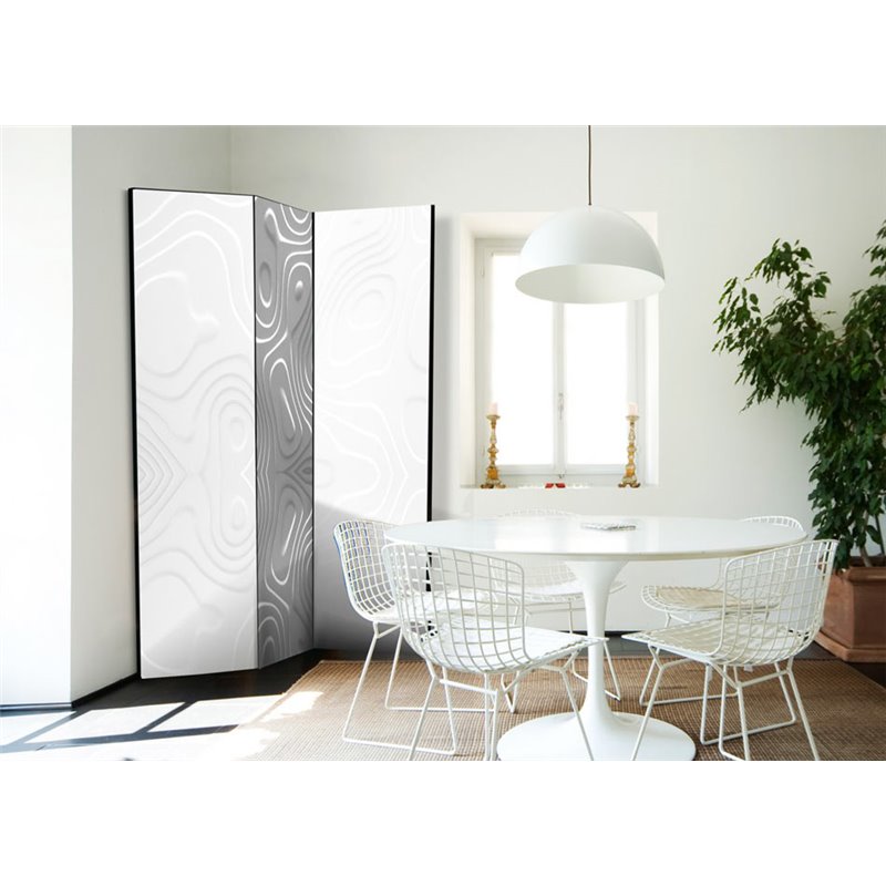 Biombo Room divider - White waves I