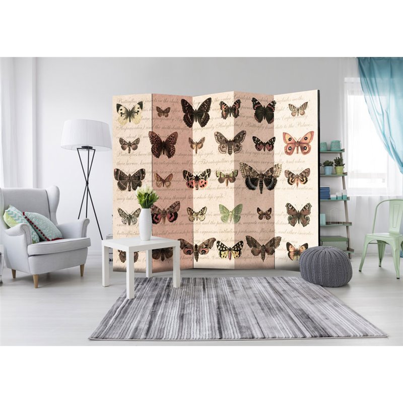 Biombo Retro Style: Butterflies II